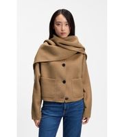 boss para mujer 50568510 cazadora cafrina marron 44 casual poliester
