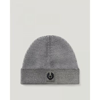 Belstaff Sombrero 106423 GARMENT DYE ASPECT BEANIE-CONCRETE para hombre
