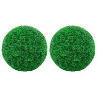 bolas de boj artificial 2 unidades 45 cm vidaxl