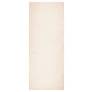 Alfombra De Pelo Corto Suave Lavable Huarte Beige 80x200 Cm Vidaxl