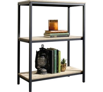 TEKNIK Industrial Bookcase - Black & Charter Oak, Black