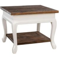 mesa de centro thordis madera marron oscuro 60x60x50 cm clp