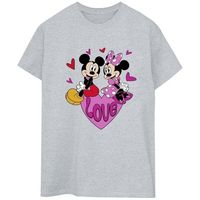 disney camiseta love heart para mujer