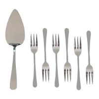 utensilios de reposteria plateados - lote de 7