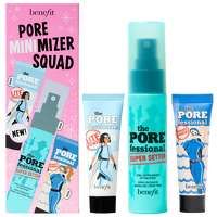 benefit the porefessional pore minimizer squad face primer and makeup setting spray trio set worth gbp3750