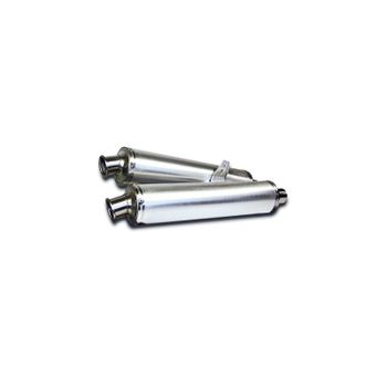Silenciador de escape Moto Guzzi 1100 Sport Mistral redondo par