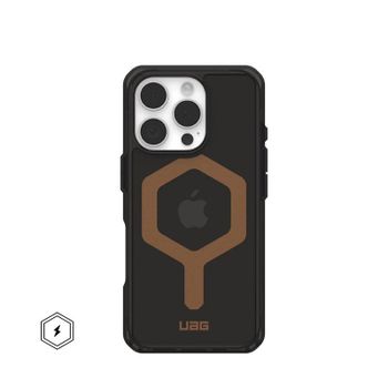 Funda para móvil UAG Plyo Cover TPU Negro y Bronce compatible con iPhone 16 Pro