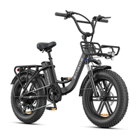 bicicleta electrica engwe l20 boost para adultos bateria extraible de 48 v y 13 ahnegra