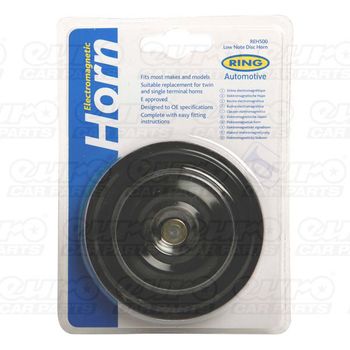 12v Single/Twin Terminal Low Note Disc Horn