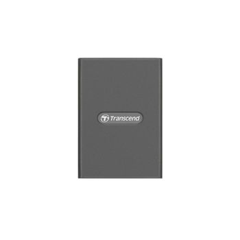 Lector de tarjetas Transcend RDE2 CFexpress USB 3.2 Gen 2 Type-C Gris