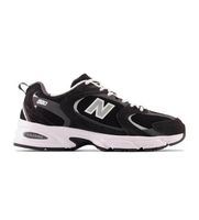 new balance para hombre mr530 zapatillas de piel 530 negro 40 plano cordones casual