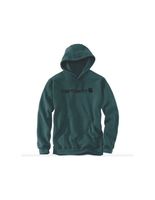 sudadera carhartt signature logo hombre verde