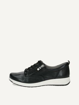 CAPRICE Sneaker, black, made of Leather, Size 40