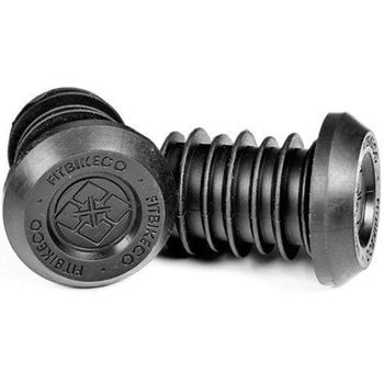 Fit Plastic Bar ends Black