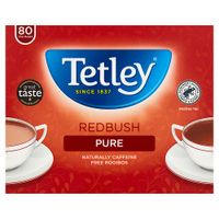 tetley redbush 80 tea bags