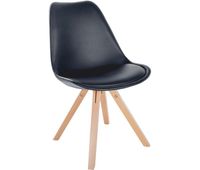 silla de comedor sofia en polipiel 48x54x81 cm