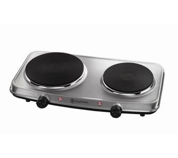 RUSSELL HOBBS 15199 Electric Mini Hob - Stainless Steel, Stainless Steel