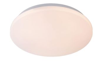 Lámpara de techo de sintético con 1 led integrado, ópalo