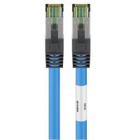 goobay cable de red sftp cat8 050m azul