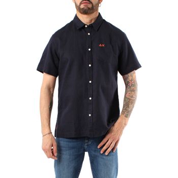 Sun68 Camisa manga corta S35123 para hombre