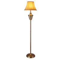 luxpro lampara de pie led elegante e27 - o 35cm - lampara de salon beige  blanco