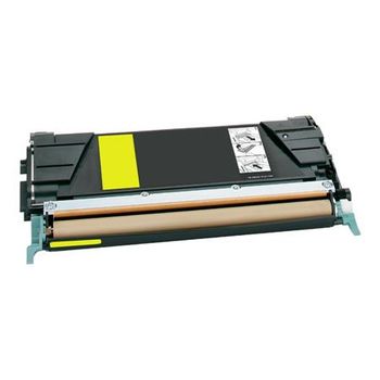 Compatible Yellow Lexmark C5242YH High Capacity Toner Cartridge