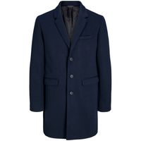 jack  jones abrigo 12212207 jjeknitted marco coat navy blazer para hombre