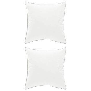 Almohada 2 Pcs 65 X 65 Cm Lana Australiana Blanco Vidaxl