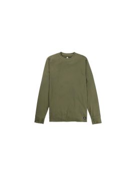 Sudadera Burton Midweight Crew Hombre Forest Moss Verde Oliva