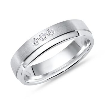 Anillo de plata 925: anillo circonita plateada