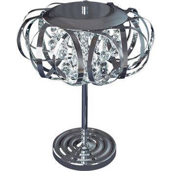 Lámpara de sobremesa GLACIAR 3xG9 43d Cromo
