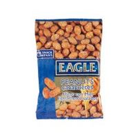 cacahuetes fritos con miel eagle snacks ligeramente salados bolsa 90 g
