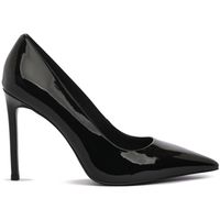 chiconic zapatos de tacon vernice black para mujer
