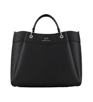 A|X Armani Exchange para mujer. 942910CC78300020 Bolso Shopping negro (OSFA), Casual
