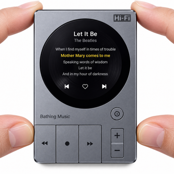 Reproductor de música Hi-Fi con Bluetooth 5.3, audio sin pérdidas Mp3 Flac Ape Dsd256, DAC, pantalla táctil IPS de 1,5