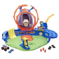 hot wheels monster trucks volcan pista de coches de juguete 3 anos