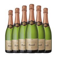 sarral portell vintage brut nature cava reserva 75 cl 115 vol pack de 6 unidades