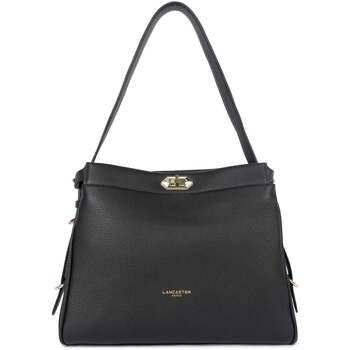 LANCASTER Bolso de mano Bolso Hobo Con cierre metálico L Lady ROMY Negro para mujer