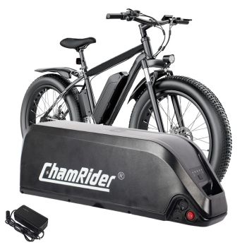 [EU Direct] ChamRider Hailong B 36V 22.5Ah 810Wh Batería de bicicleta eléctrica de tubo inferior - Alimentada por celdas