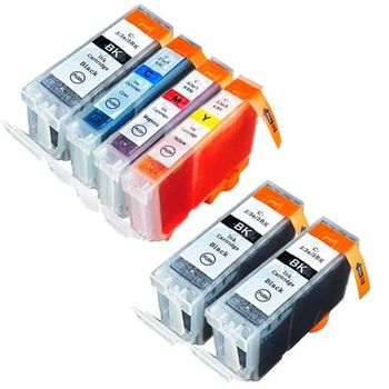 Compatible Multipack Canon S750 Printer Ink Cartridges (6 Pack) -4479A002