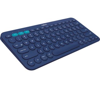 LOGITECH K380 Wireless Keyboard - Blue, Blue