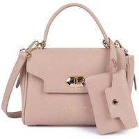 lancaster bolso de mano bolso de mano con solapa y cierre s mademoiselle grace nude para mujer