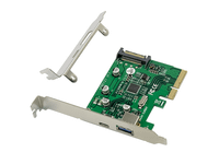 controladora conceptronic pciexpress x4 2 puertos usb 32 gen2  usb-cusb-a