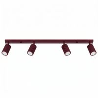 plafone borgona aluminio alt 165 cm