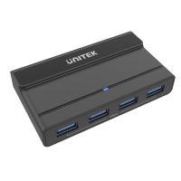 switch kvm unitek h1310a usb c 2 puertos abs negro con hub usb 32
