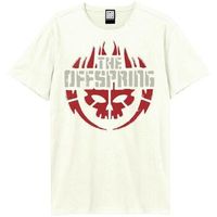 amplified clothing tops y camisetas skull logo para mujer
