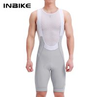pantalones cortos de ciclismo inbike 2025 para hombre cintura alta transpirables con bolsillos para bicicleta de montana