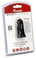 equip 245510 cargador de dispositivo movil universal negro encendedor de cigarrillos auto