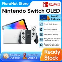 nintendo switch modelo oled pantalla de 7 pulgadas joyrcon mango audio mejorado consola ajustable modo de tv estable videojuego