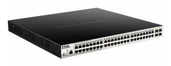 D-Link DGS-1210-52MP/ME/E switch Gestionado L2+ Gigabit Ethernet (10/100/1000) 1U Negro, Gris
